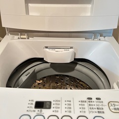 洗濯機 5kg ホワイト 白 美品 白金高輪   明治学院大学前の画像