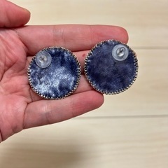 ハンドメイド 桜の枝のピアスの画像