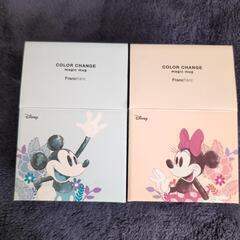 ミッキーマウス、ミニーマウス ディズニー ペアマグカップ(2個セット)の画像