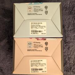 ミッキーマウス、ミニーマウス ディズニー ペアマグカップ(2個セット)の画像