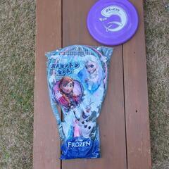 アナと雪の女王バドミントンセット+フライングディスクの画像