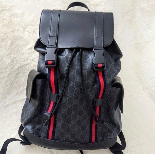 GUCCI GGスプリーム　バックパック　