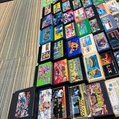 ファミコンカセット71本の画像