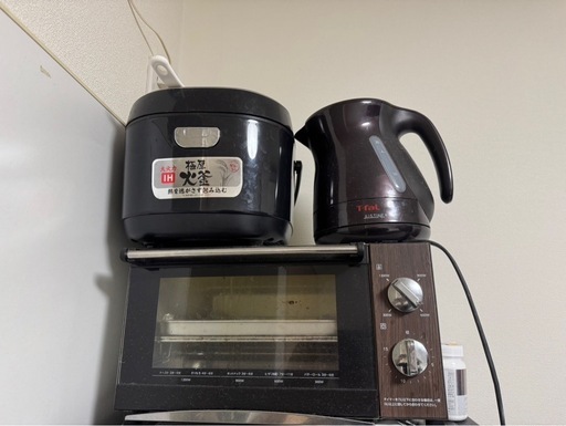 ティファール　炊飯器　オーブン　電子レンジセット