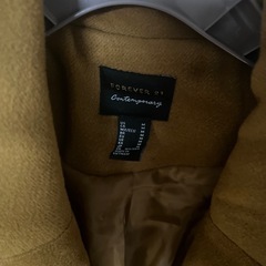 Forever 21.茶色ロングコートの画像