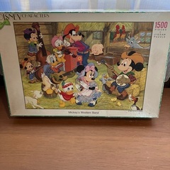 ディズニー　1500ピースパズル