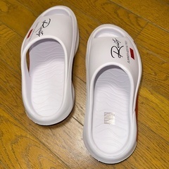 未使用 新品 ソフトソールのメンズファッションプリントアウトドアサンダルの画像