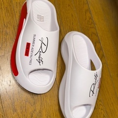 未使用 新品 ソフトソールのメンズファッションプリントアウトドア...