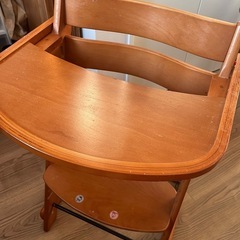 【お譲り先決定】日本育児　たためるベビーチェア