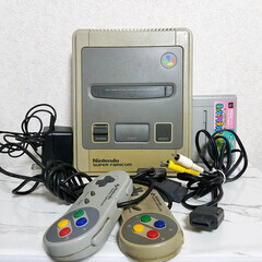 訳アリ★任天堂スーパーファミコン★カセット付き★動作確認済み★黄...