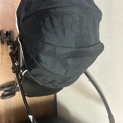 心斎橋/ココロンハイエアーSLレインカバー付き/両体面A型ベビーカー/買い物籠つめる！の画像