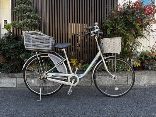 ブリヂストンカルーサ　ママチャリ　26インチ　ベルトドライブ