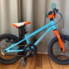 子供用自転車（ヨツバサイクル　14インチ）の画像