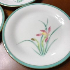 香蘭社銘々皿３枚の画像