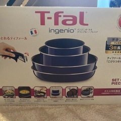 取手のとれるティファール　9点セット＋20cmガラス蓋