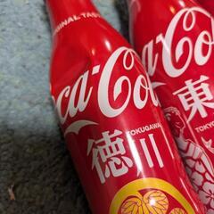 コーラ缶　御当地限定缶　赤　缶のみの画像