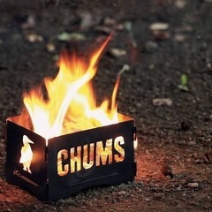 CHUMS アイアン製 焚き火台 Black Edition