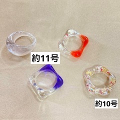 リング イヤーカフ ハンドメイドの画像