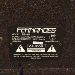 ベースアンプ FERNANDES BS-15の画像