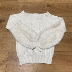 オフショル　ニット