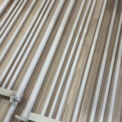 【無料】突っ張り棚、突っ張り棒、キッチンラックのセット【セットでのお引き取りのみ】の画像