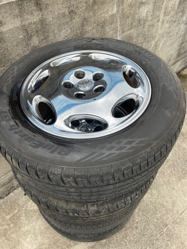 貴重セルシオ純正メッキホイール