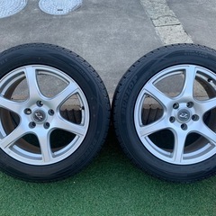 スタッドレスタイヤ　17インチ　114.3 5H 7J  ヴェルファイアなど✨　　の画像