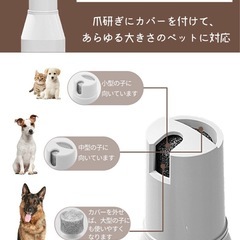 ペットバリカン 犬用 バリカン 猫 4in1 コードレス充電 静音 軽量  充電式 ペットトリマー ペット用バリカンの画像