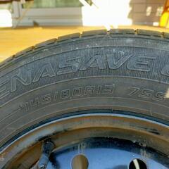 鉄チンホイールセット 13インチ 145/80/R13の画像