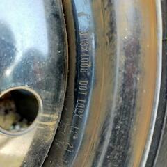 鉄チンホイールセット 13インチ 145/80/R13の画像