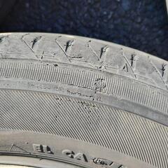 【お取引中】【廃タイヤ】185/60R15 4本 鉄ホイール付の画像