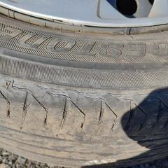 【お取引中】【廃タイヤ】185/60R15 4本 鉄ホイール付の画像
