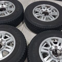 195/80R15スタッドレスアルミセット