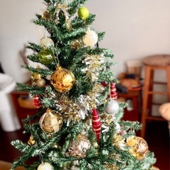クリスマスツリー　オーナメント　150センチの画像