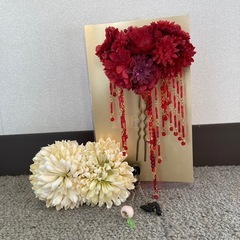 成人式晴れの日用髪飾り