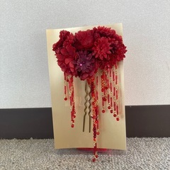 成人式晴れの日用髪飾りの画像