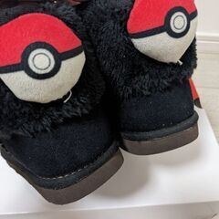 Pokemon ムートンブーツ ブラッキー 21cmの画像