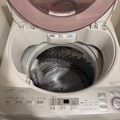 シャープ洗濯機7キロ（決まりました）の画像
