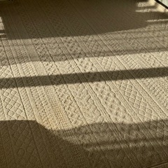 スミノエ 洗える ラグ カレン 185x240cmアイボリー