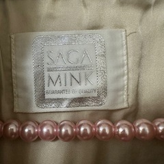 SAGA MINK アイボリー ミンクコートの画像
