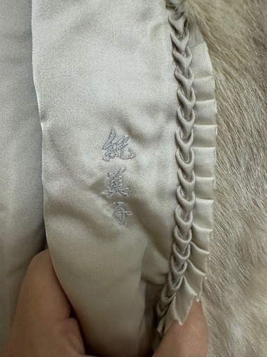 SAGA MINK アイボリー ミンクコート