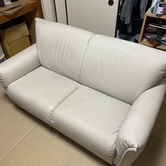 ⭐︎引き取り限定⭐︎オシャレな2人掛けソファー　Miyakosh...