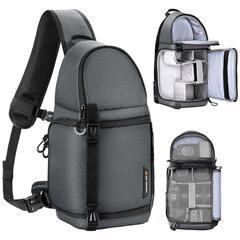 K&F カメラスリングバッグ クロスボディバッグ