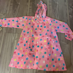 子供服 120cm キッズフォーレ レインコート 女の子用 Lサイズ