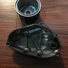 ホンダ　cbx400f   ギアチェンジ　フィルターカバーの画像