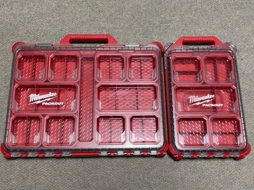 ミルウォーキー パックアウト ツールボックス 48-22-8431  48-22-8436 赤 黒