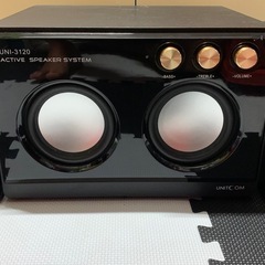 UNITCOMユニットコムUNI-3120 ACTIVE SPEAKER SYSTEM 2.1ch UNITCOMユニットコムUNI-3120 ACTIVE SPEAKER SYSTEM 2.1ch