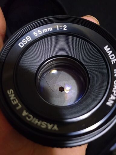 優良品　 YASHICA LENS DSB 55mm F2 ヤシカコンタックスマウント