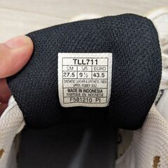 asics アシックス テニスシューズ 27.5cmの画像