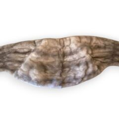 シルバーミンク　ショール　美品の画像